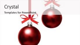  Presentation with christmas at the movies - Cool new theme with christmas bauble backdrop and a sky blue colored foreground