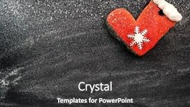  Presentation with christmas black - Beautiful PPT layouts featuring christmas black background with a cake as red socks backdrop and a dark gray colored foreground