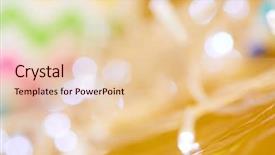  Presentation with birthday - Theme enhanced with christmas blurred lights - birthday candles background and a  colored foreground