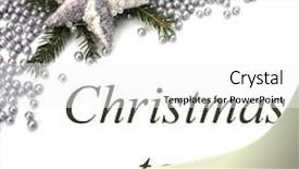  Presentation with border - PPT theme enhanced with christmas border background and a white colored foreground