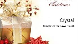  Presentation with border - Beautiful theme featuring christmas border backdrop and a white colored foreground