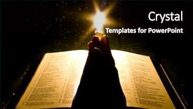  Presentation with open bible - Amazing presentation having christmas candles bibles - bible open on a table backdrop and a black colored foreground