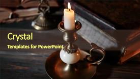  Presentation with bible - Cool new theme with christmas candles bibles - burning candle and bible backdrop and a  colored foreground