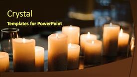  Presentation with christmas candles - 