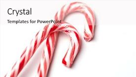  Presentation with cane - PPT theme with christmas candy cane background and a  colored foreground