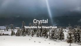  Presentation with sugarcane fields mountains landscape nature - Audience pleasing theme consisting of christmas card town - fairy winter landscape backdrop and a  colored foreground