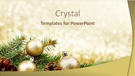  Presentation with christmas card - Cool new slide deck with christmas-card-with-fir-tree backdrop and a cream colored foreground