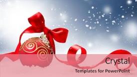  Presentation with christmas red - Colorful PPT layouts enhanced with christmas christmas holiday background backdrop and a coral colored foreground