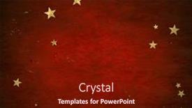  Presentation with glitter - Audience pleasing presentation theme consisting of christmas-confetti-golden-glitter-texture backdrop and a tawny brown colored foreground