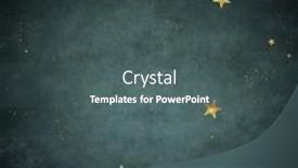  Presentation with glitter - Audience pleasing theme consisting of christmas-confetti-golden-glitter-texture backdrop and a dark gray colored foreground