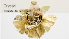  Presentation with decoration - Colorful slide deck enhanced with  backdrop and a  colored foreground