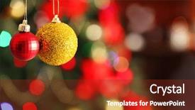  Presentation with christmas borders grunge border decoration - Audience pleasing PPT theme consisting of christmas decoration on bright color backdrop and a  colored foreground