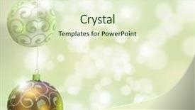  Presentation with shiny - PPT layouts with decoration over blured shiny background background and a soft green colored foreground