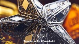  Presentation with golden christmas - Cool new theme with christmas decorations box with stars backdrop and a dark gray colored foreground