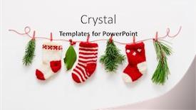  Presentation with islamic decorations decoration and motif - Presentation design featuring christmas-decorations-on-white-background background and a white colored foreground