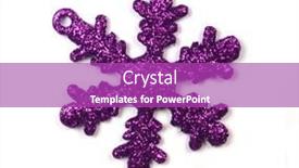  Presentation with white christmas - Presentation consisting of christmas-decorative-star-on-white background and a purple colored foreground