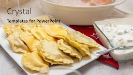  Presentation with christmas dinner - Cool new presentation with christmas-dinner-table-with-traditional backdrop and a coral colored foreground