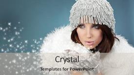  Presentation with christmas elf - Amazing slides having christmas elf - attracive girl in santa cloth backdrop and a soft green colored foreground