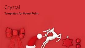  Presentation with north star - Presentation design having christmas-eve-traditional-north-pole background and a  colored foreground