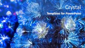  Presentation with optic - PPT layouts with christmas-fiber-optic-decorated-tree background and a teal colored foreground