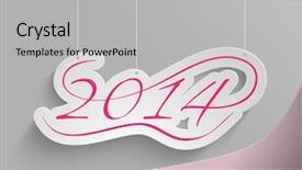  Presentation with chinese new year 2019 - PPT layouts featuring christmas flyer - creative happy new year 2014 background and a light gray colored foreground