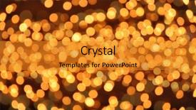  Presentation with glow - Presentation with christmas flyer - golden glow holiday background background and a  colored foreground