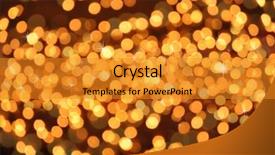  Presentation with holiday - Beautiful presentation theme featuring christmas flyer - magnificent holiday background backdrop and a gold colored foreground