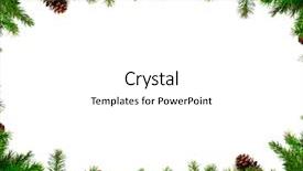  Presentation with congratulations - Presentation featuring christmas frame for your congratulations background and a white colored foreground