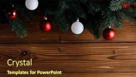  Presentation with christmas tree - Presentation consisting of christmas-frame-made-of-christmas background and a  colored foreground