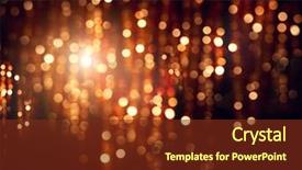  Presentation with gold stars - Slide deck featuring christmas gold background golden holiday background and a tawny brown colored foreground