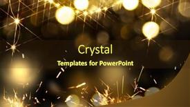  Presentation with gold stars - Cool new presentation design with christmas-gold-glowing-background-golden backdrop and a wine colored foreground