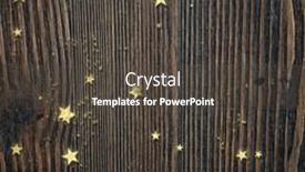  Presentation with golden christmas - Audience pleasing slide deck consisting of christmas-golden-confetti-on-wooden backdrop and a dark gray colored foreground