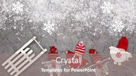  Presentation with noel - Amazing theme having christmas greeting card noel festive background new year symbol children playing theme backdrop and a gray colored foreground