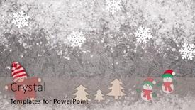  Presentation with noel - Amazing slide deck having christmas greeting card noel festive background new year symbol children playing theme backdrop and a light gray colored foreground