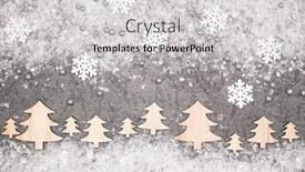  Presentation with noel - Cool new PPT theme with christmas greeting card noel festive background new year symbol christmas tree backdrop and a light gray colored foreground
