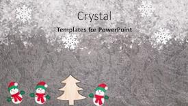  Presentation with noel - Presentation design having christmas-greeting-card-noel-festive background and a light gray colored foreground