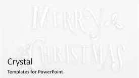  Presentation with merru christmas - Colorful theme enhanced with christmas greeting card with merry backdrop and a  colored foreground