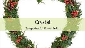  Presentation with cedar - Audience pleasing slide deck consisting of slope with snow and beautiful colorful autumn trees on background of a mountain range backdrop and a light gray colored foreground