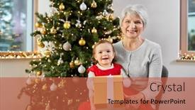  Presentation with baby christmas - 
