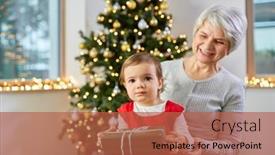 Presentation with baby christmas - 