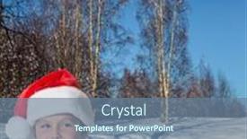  Presentation with snow day - Colorful presentation enhanced with christmas-is-coming-handsome-boy backdrop and a seafoam green colored foreground