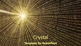  Presentation with christmas lights - Amazing slide set having christmas lights backdrop and a tawny brown colored foreground