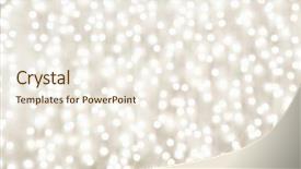  Presentation with christmas lights - Colorful PPT theme enhanced with christmas lights backdrop and a sky blue colored foreground