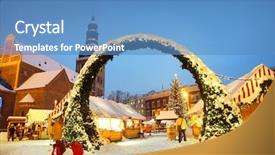  Presentation with capital market - Slides enhanced with yellow rubber duck toy on background and a cream colored foreground