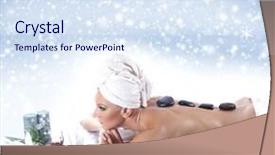  Presentation with young sing woman singing young - PPT theme enhanced with christmas massage - young and attractive woman getting background and a sky blue colored foreground