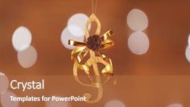  Presentation with christmas music - Colorful PPT layouts enhanced with christmas music concept decorative clef backdrop and a red colored foreground