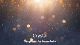  Presentation with new year - Presentation featuring christmas-new-year-festive-garland background and a tawny brown colored foreground