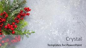  Presentation with winter border - Beautiful presentation featuring winter background with a border backdrop and a lemonade colored foreground