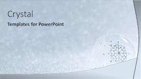  Presentation with silver christmas - Colorful presentation design enhanced with christmas-ornament-transparent-ball backdrop and a light blue colored foreground