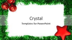  Presentation with postcard - Audience pleasing theme consisting of christmas picture frame - new year postcard xmas card backdrop and a  colored foreground
